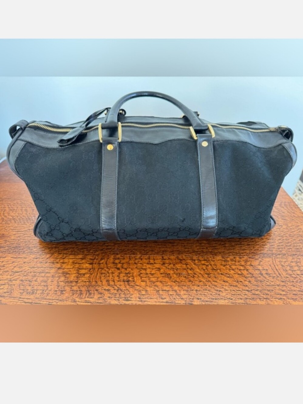 Gucci Monogram Duffle Bag